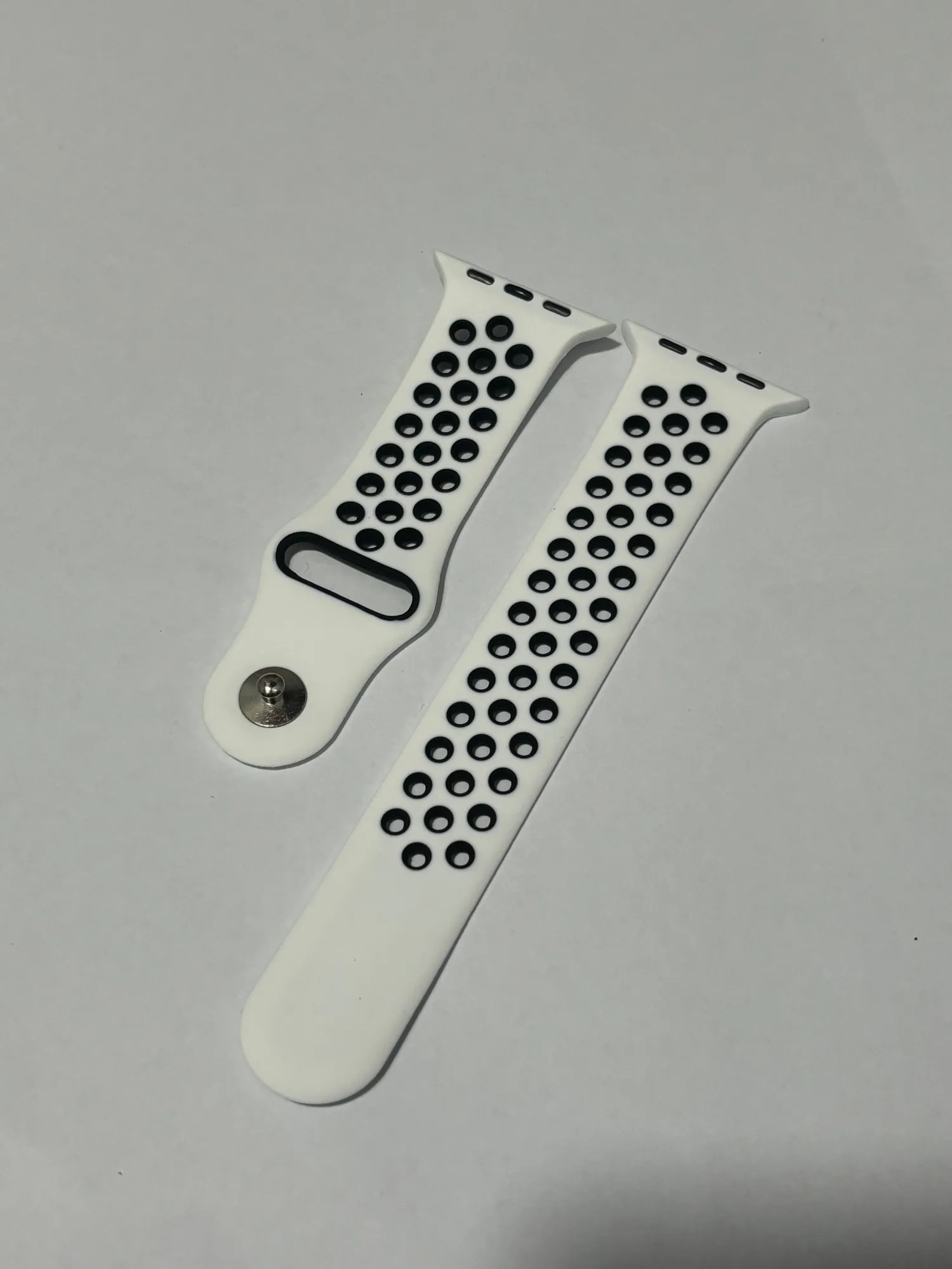 White,44MM Smart Watch Strap