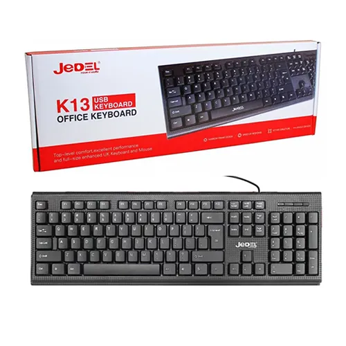 Original Jedel K13 English Keyboard With 6 Months Warranty - image 1