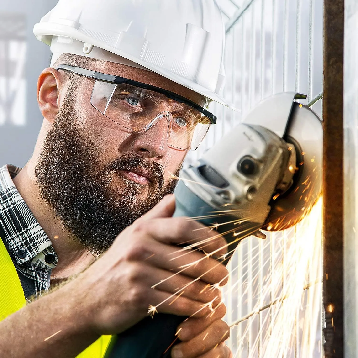 Grade A+ Clear Work Safety Eye Protecting Gl - image 3