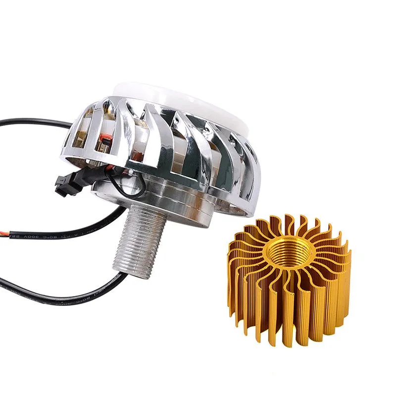 New Tecno 12V Motorcycle Head Light Lamp Projector Lens With
