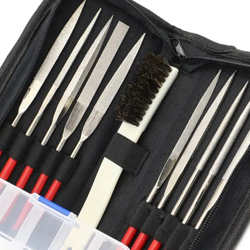 New Tecno Diamond Needle File Set Diamond File Set Sickle Hand Tool Pet - image 4