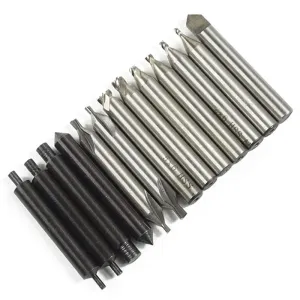 New Tecno 13PCS Key Cutter Set for Vertical Machine Locksmith Tools Guide Pin Milling Cutter Grade A+