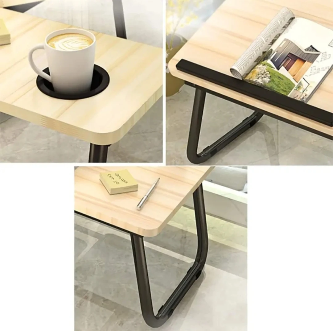 Adjustable Laptop Table for Bed Sofa Portable - image 4