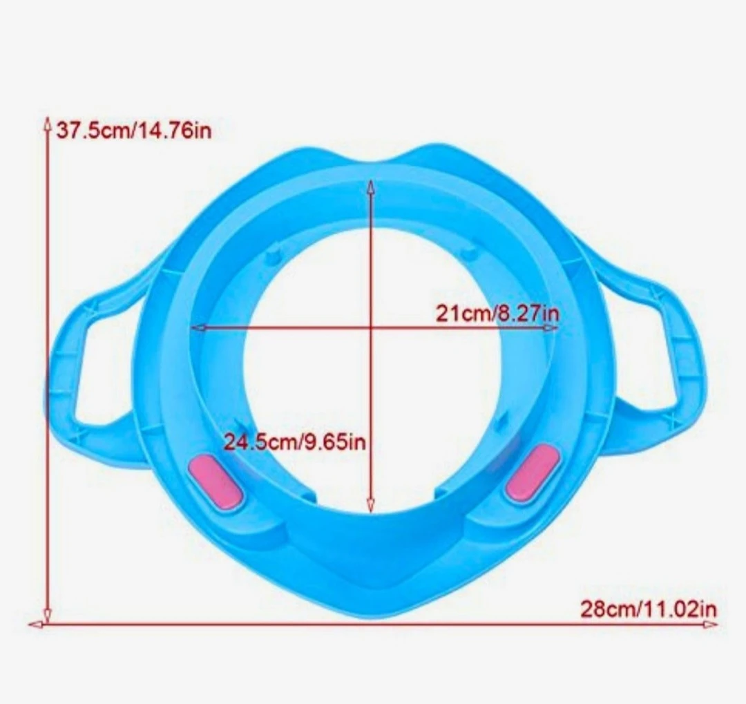 Baby Potty Toilet Seat with Handles - image 7
