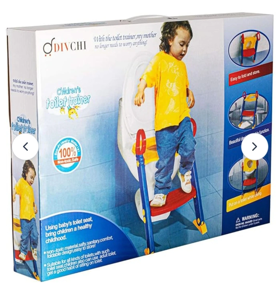 Baby Potty Toilet Trainer with Step Stool Ladder