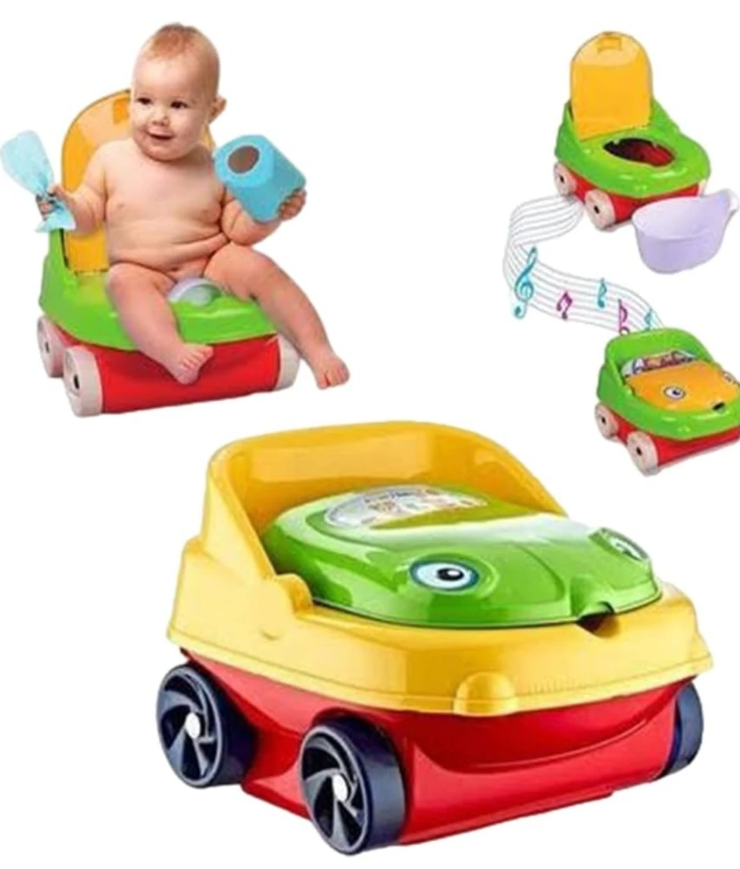 Car Shaped Babies Potty With Music Function, - image 6