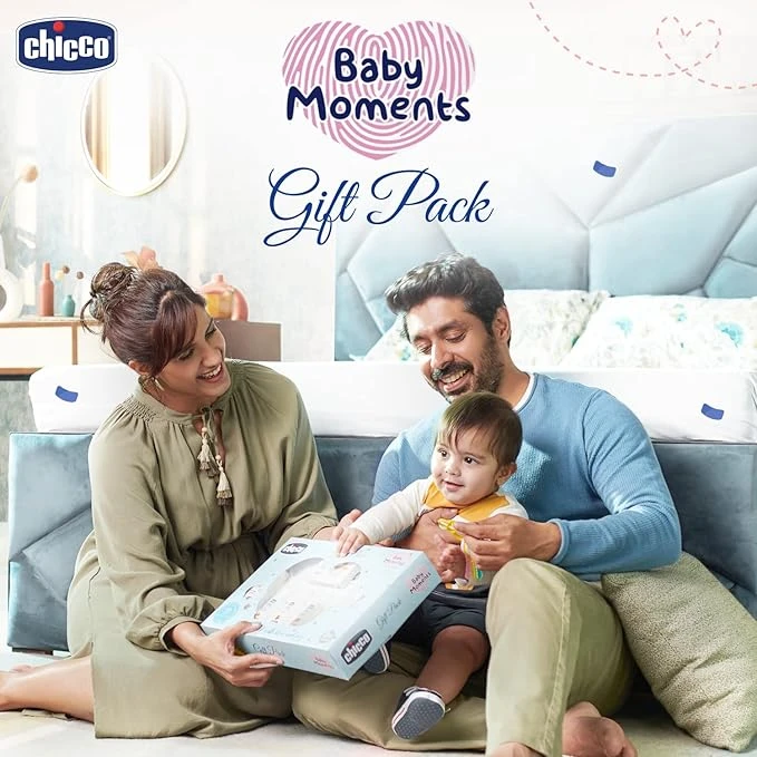 Chicco Baby  Gift Pack (Blue) with Pack of 5 Pcs - image 3