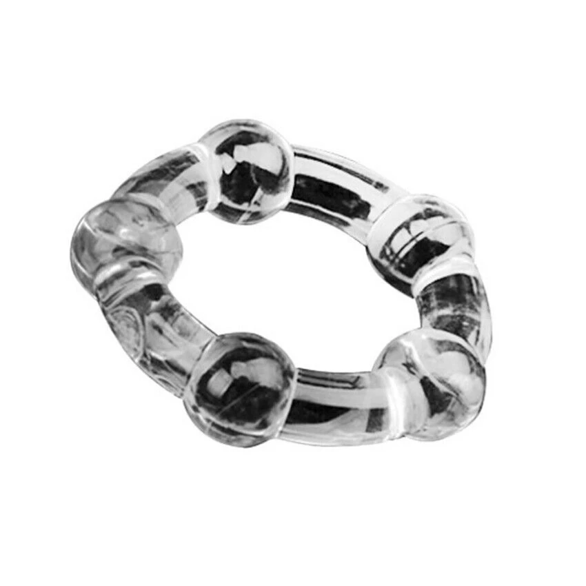 Cock Ring Soft Stretchy Silicone Hard Rings Last Longer - image 9