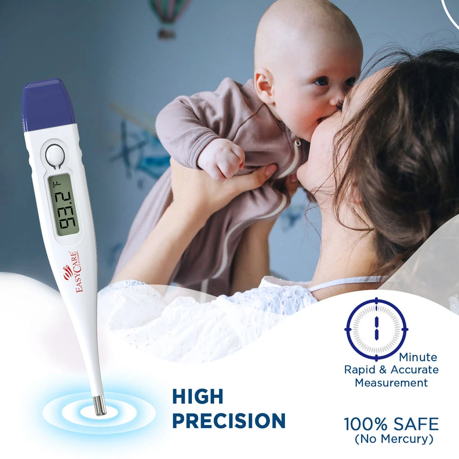 Easy Care Rigid Digital Thermometer for Kids & Adults - image 6