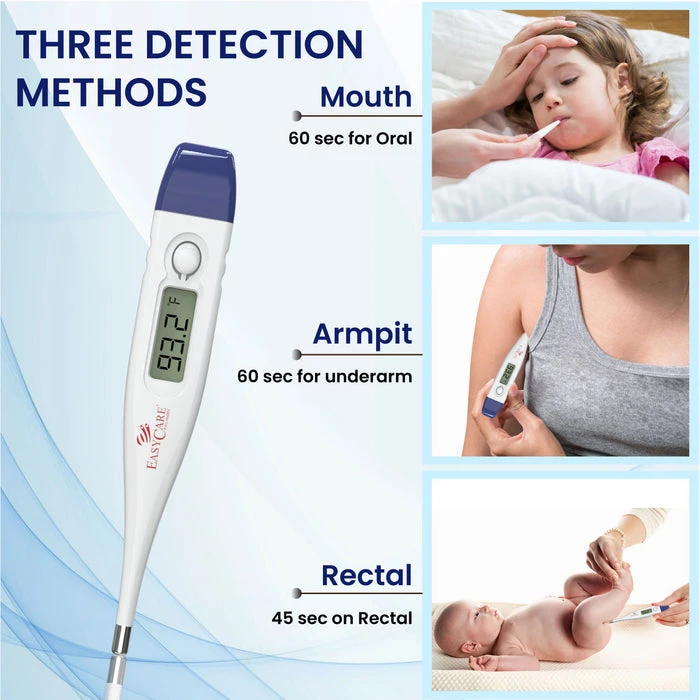 Easy Care Rigid Digital Thermometer for Kids & Adults - image 8