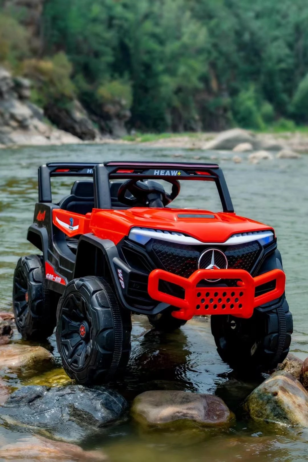 Electric Rechargeable Ride Jeep Remote Control MB9169 - image 3