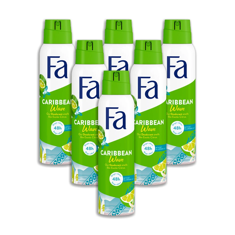 Fa Caribbean Wave Deodorant Body Spray 150ml - image 5
