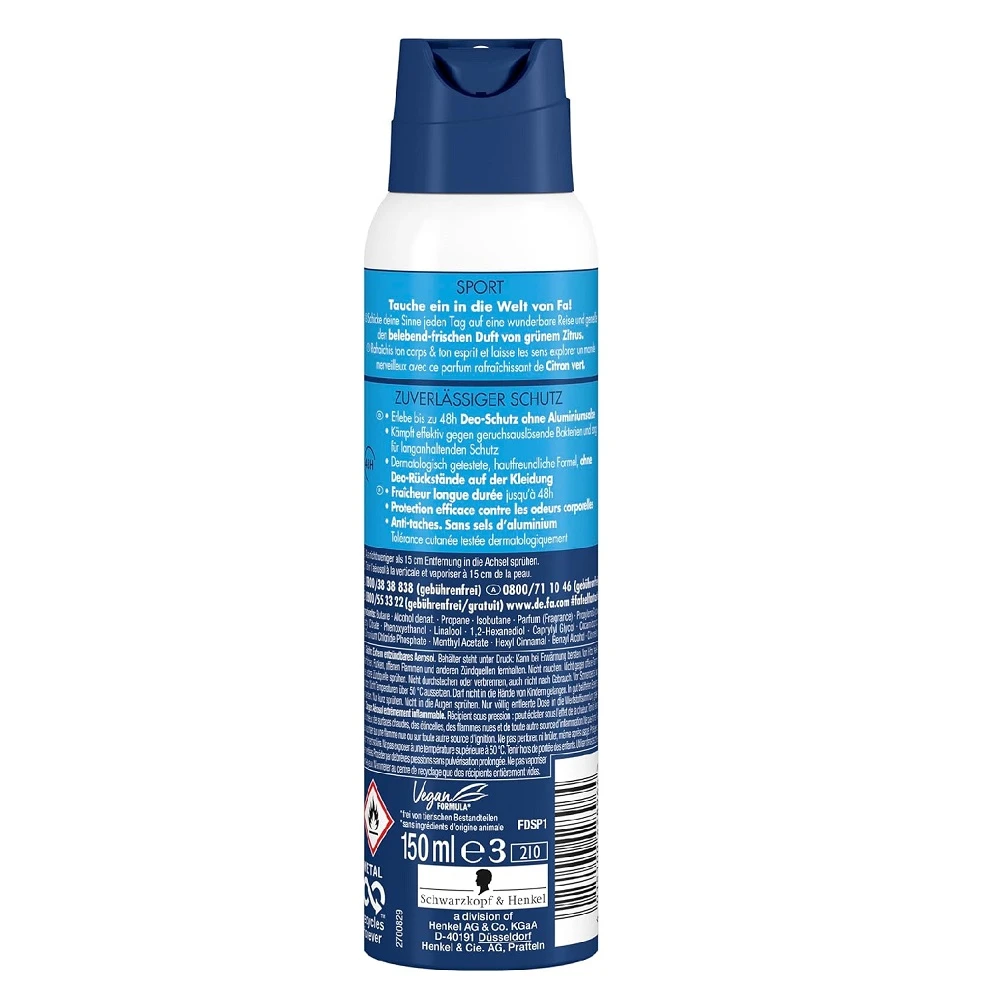Fa Sport Deodorant Body Spray 150ml - image 4