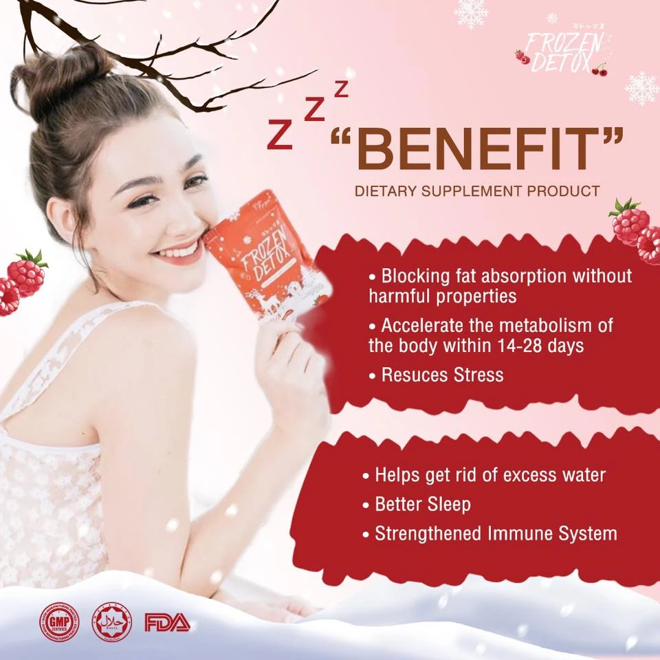 Frozen Detox Dietary Supplement 60 Capsule Fat Burn - image 5