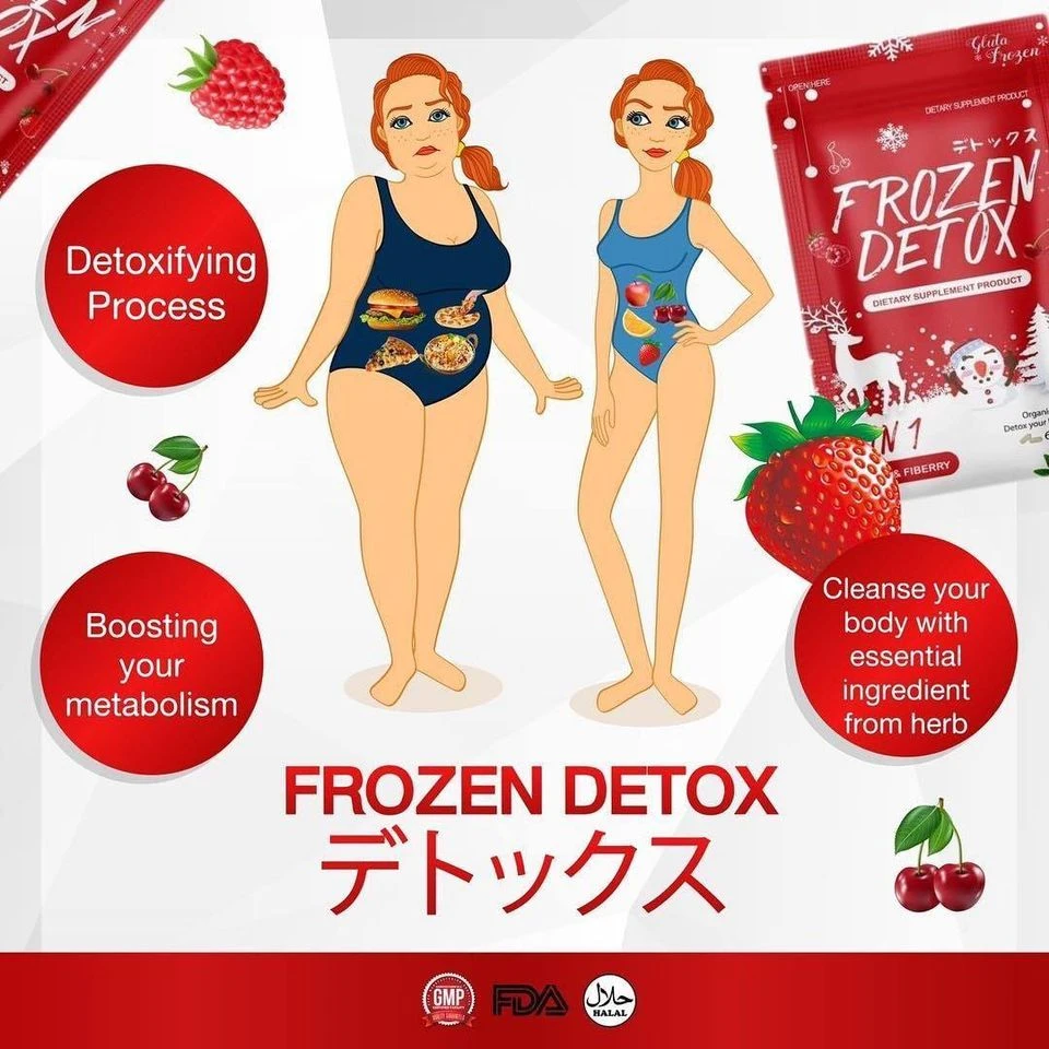 Frozen Detox Dietary Supplement 60 Capsule Fat Burn - image 4