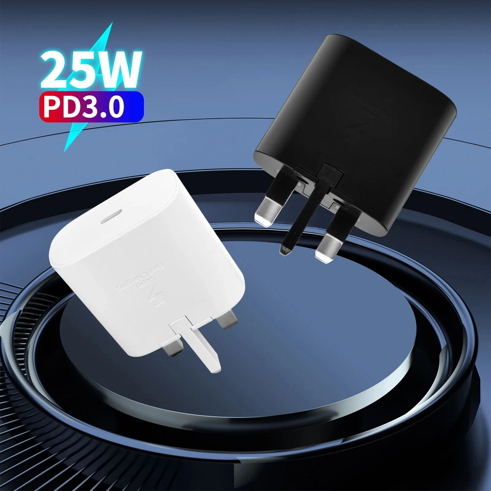 Genuine Samsung 25W PD Adapter Type C Fast Charger UK - image 7