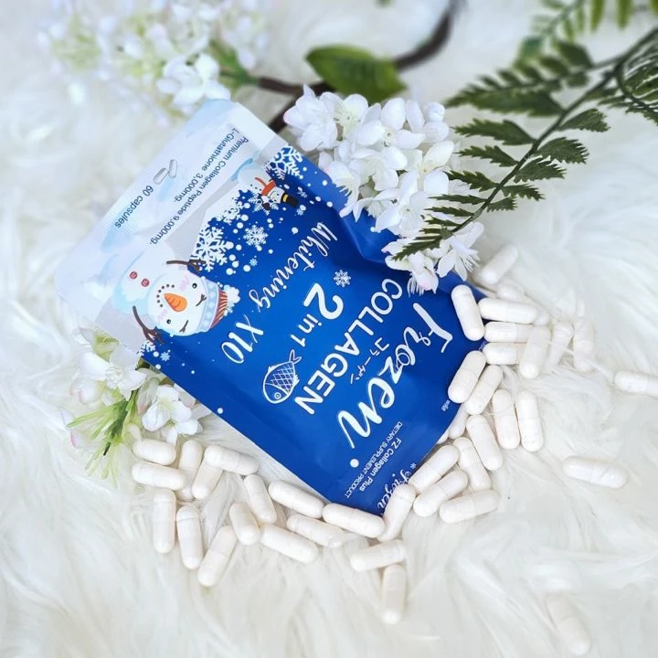 gluta frozen collagen 2in1 whitening 60 capsules - image 3