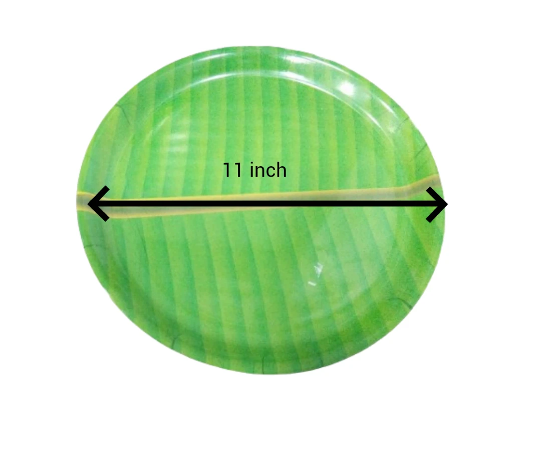 High Quality Banana Leaf Tray Plate