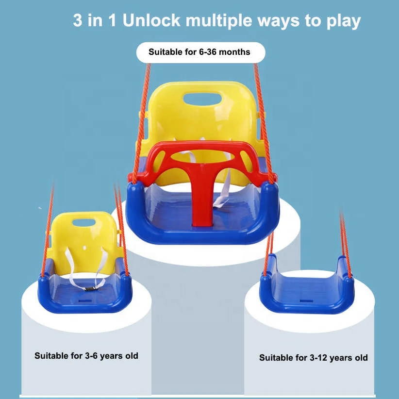 Kids Swing | 3-in-1 | Infant to Toddler Swing - image 12