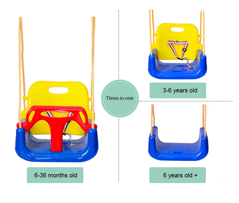 Kids Swing | 3-in-1 | Infant to Toddler Swing - image 4