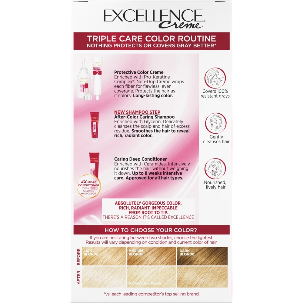 Loreal Hair Color 9.5NB Lightest Natural Blonde 75ml110g - image 2