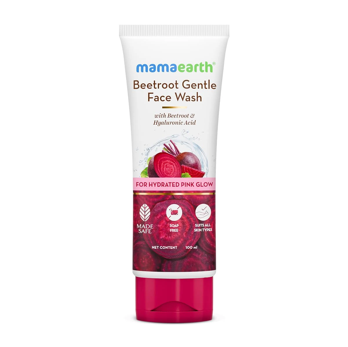 Mamaearth Beetroot Gentle Face Wash 100ml Pink Glow - image 7