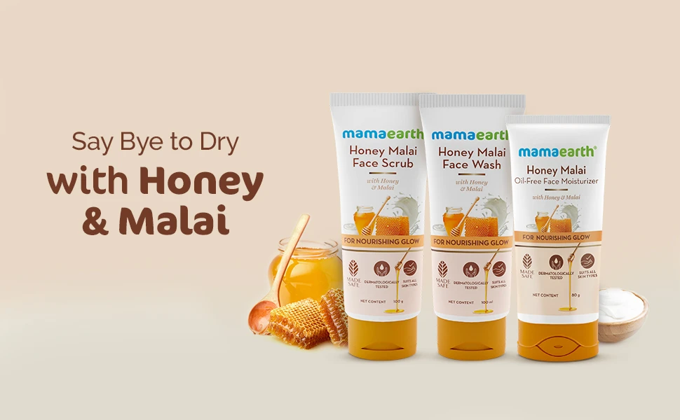 Mamaearth Honey Malai Face Wash 100ml Nourishing Glow - image 7