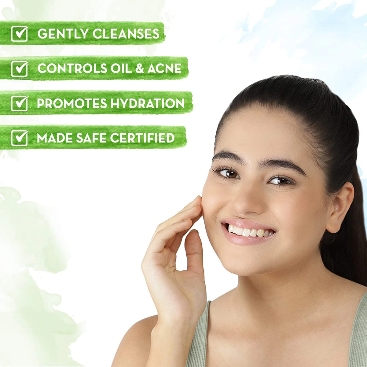 Mamaearth Multani Mitti Face Wash 100ml Oil Control Acne - image 8
