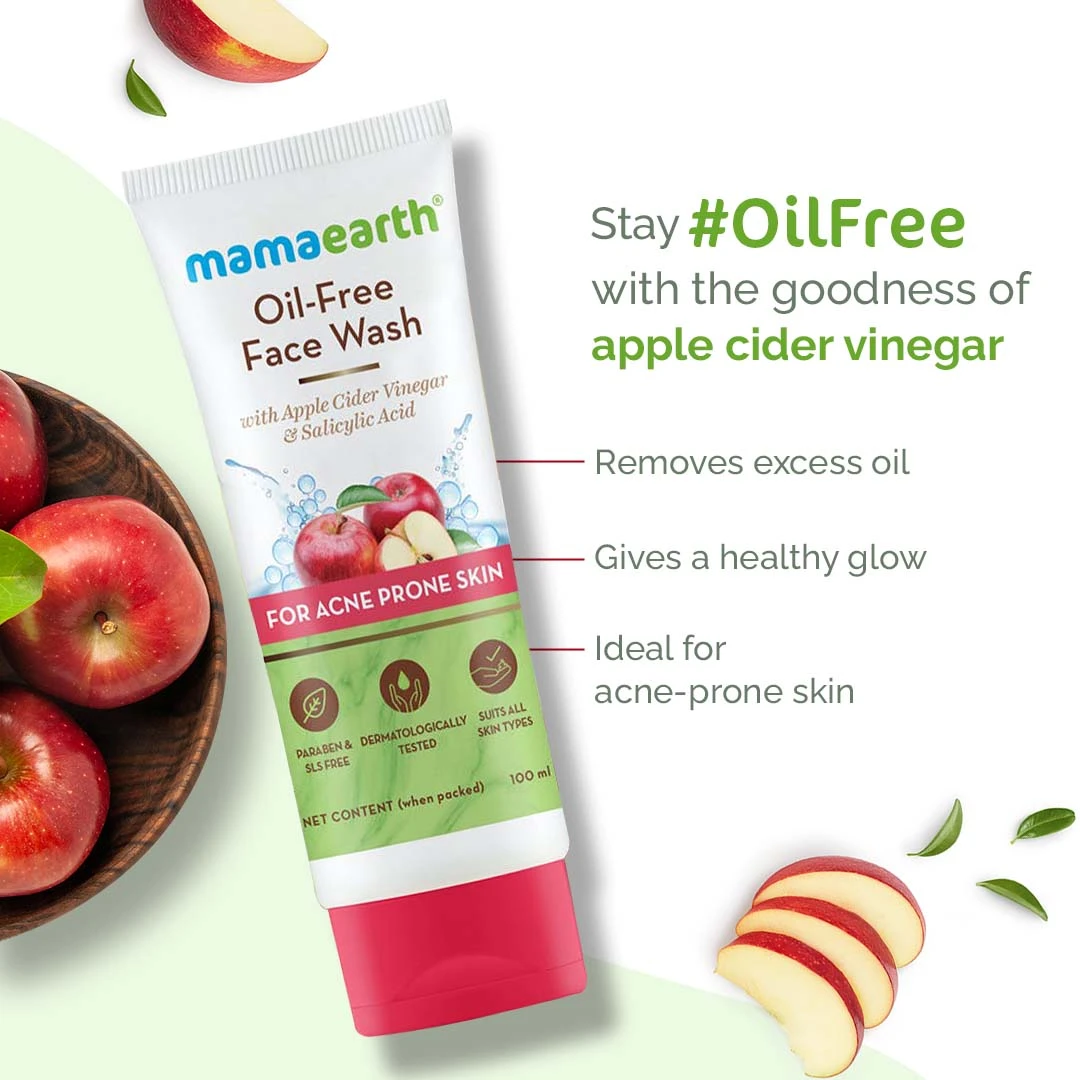 MAMAEARTH Oil Free Face Wash 100ml Oily Acne Prone Skin - image 3
