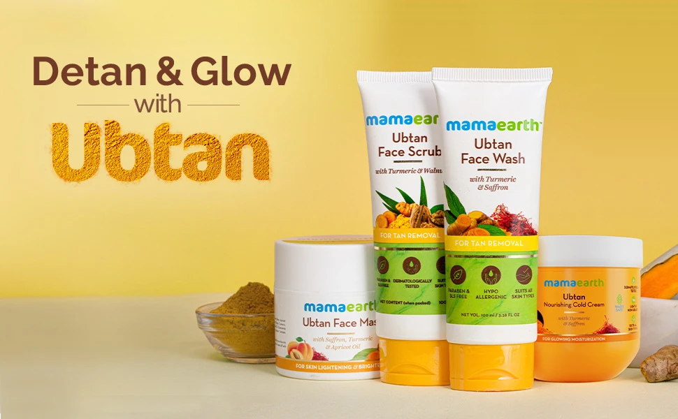 Mamaearth Ubtan Face Wash 100ml Turmeric & Saffron - image 2
