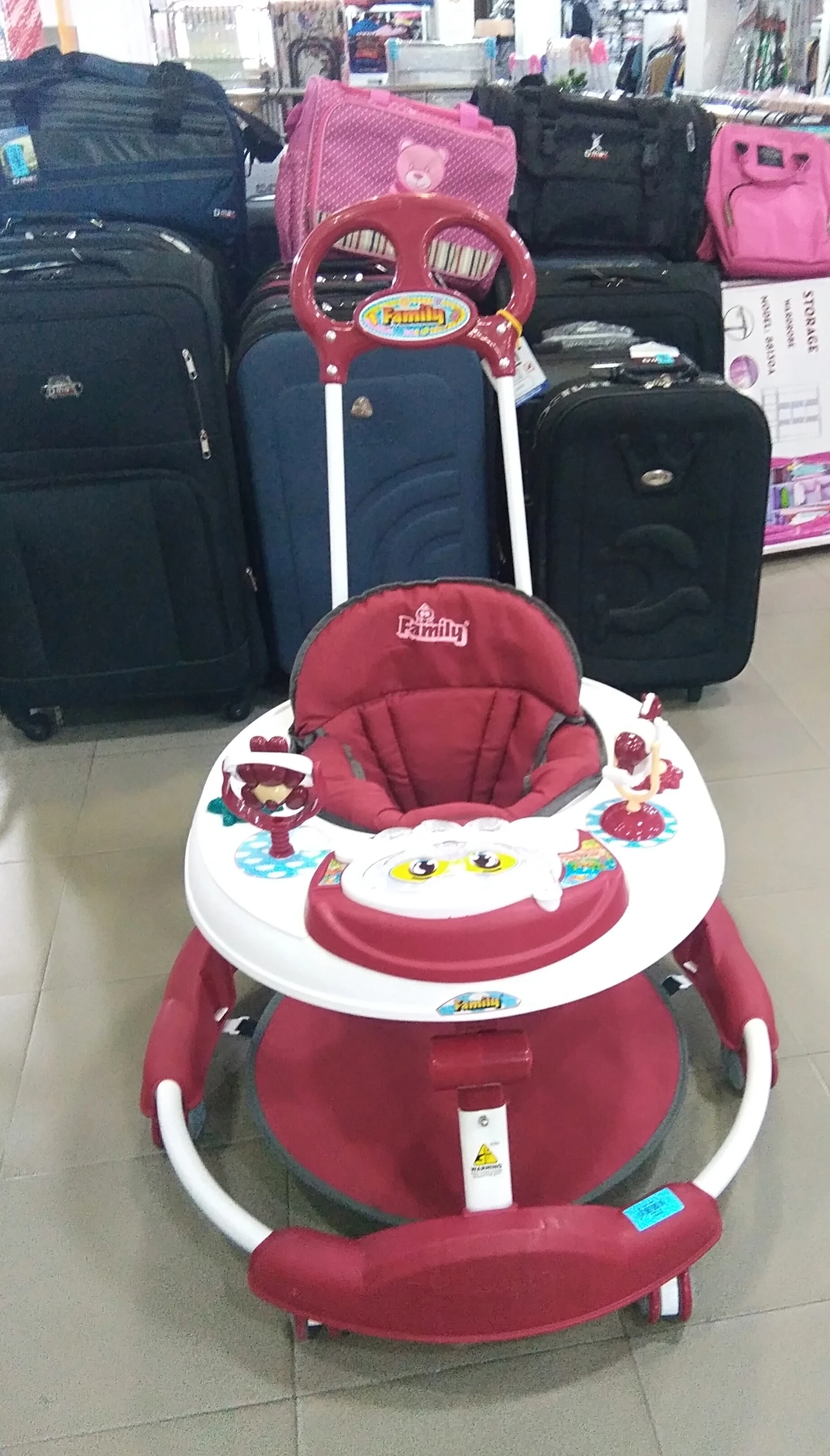 Multifunctional baby walker