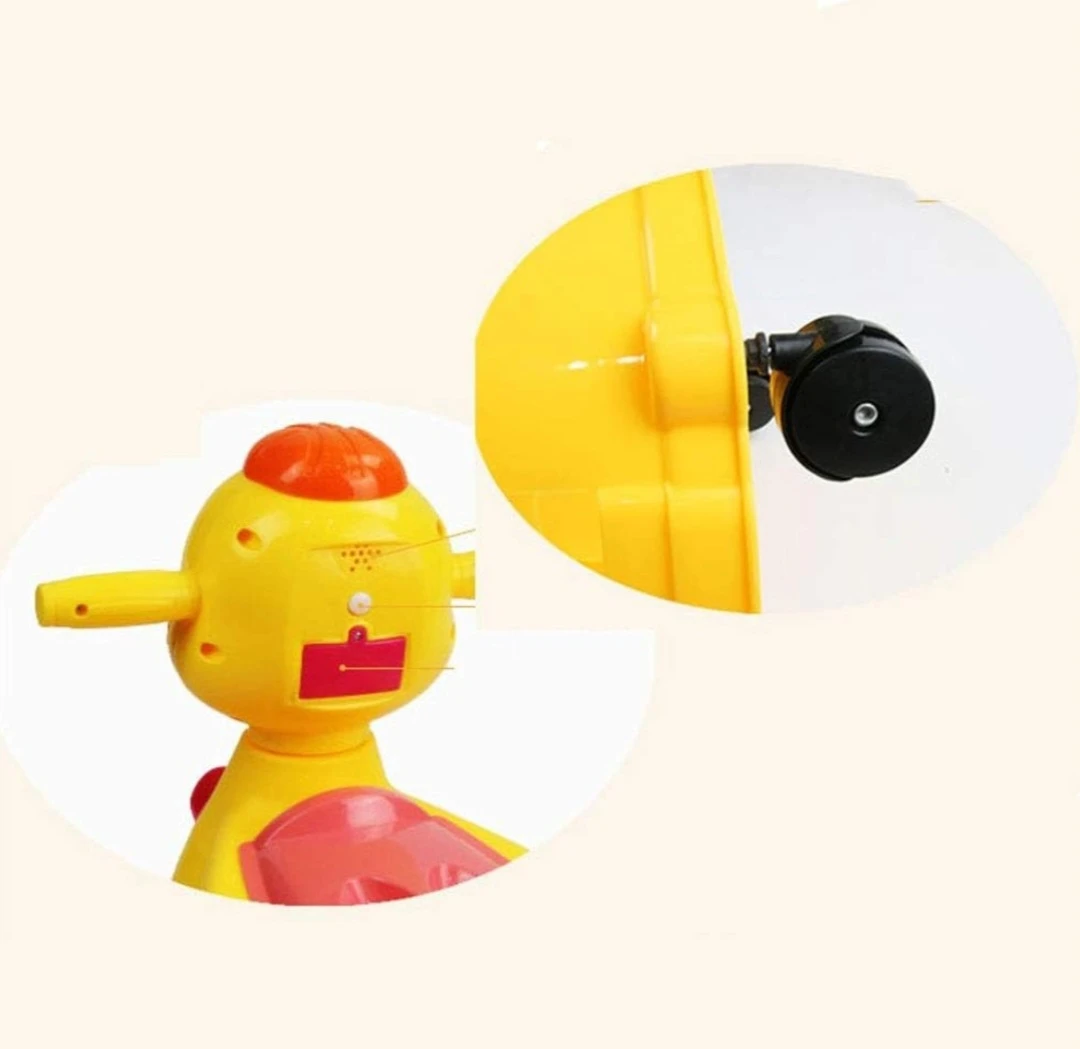 Multifunctional small yellow duck baby potty with music - image 4