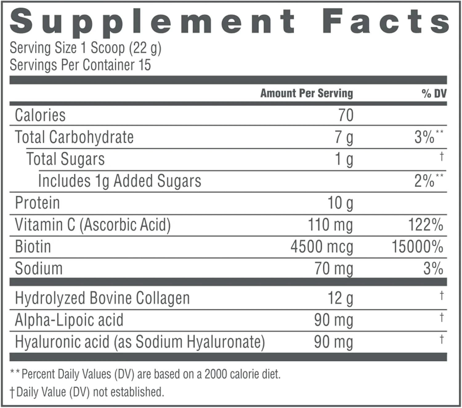 NeoCell Collagen Beauty Infusion with Biotin Powder 330g - image 4