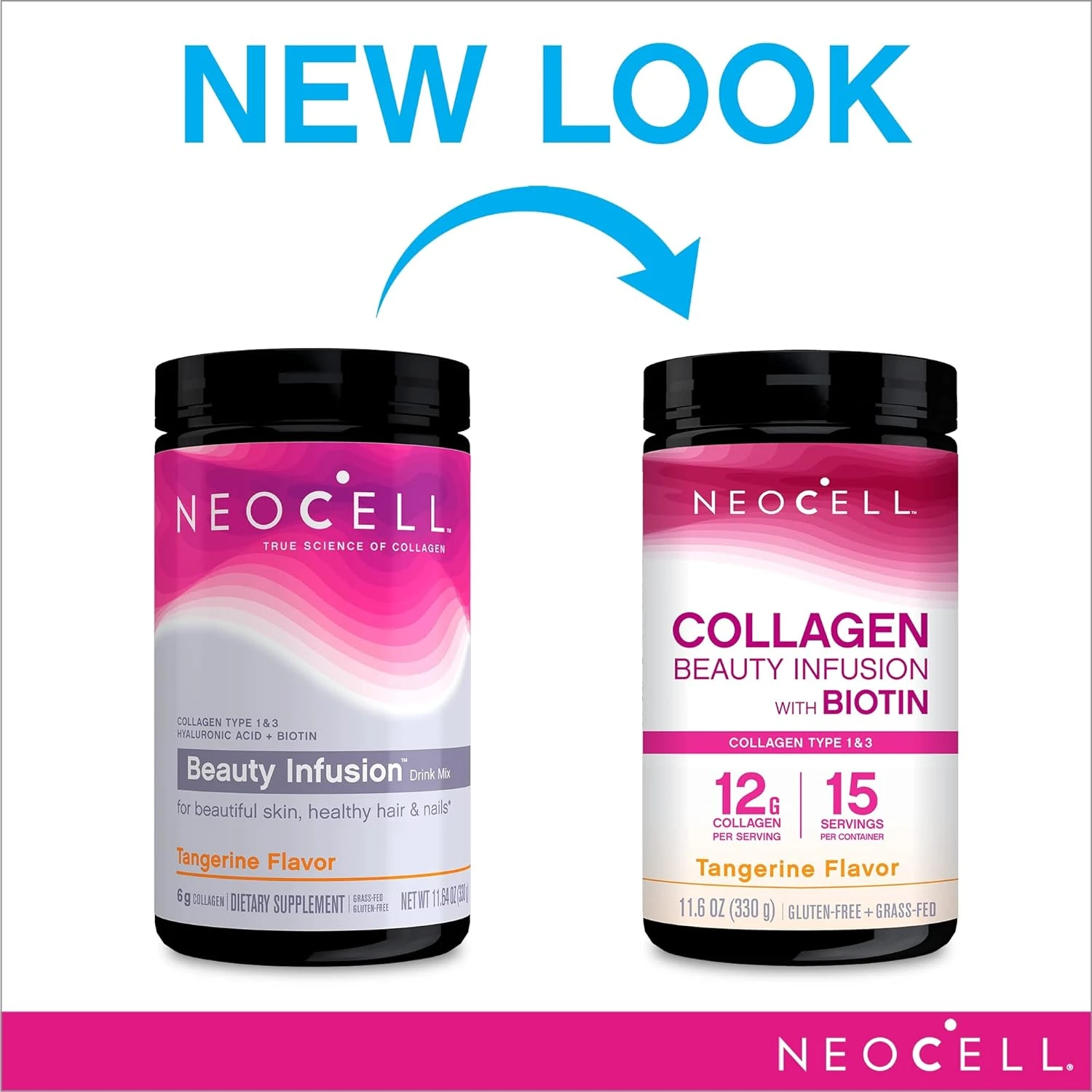 NeoCell Collagen Beauty Infusion with Biotin Powder 330g - image 6