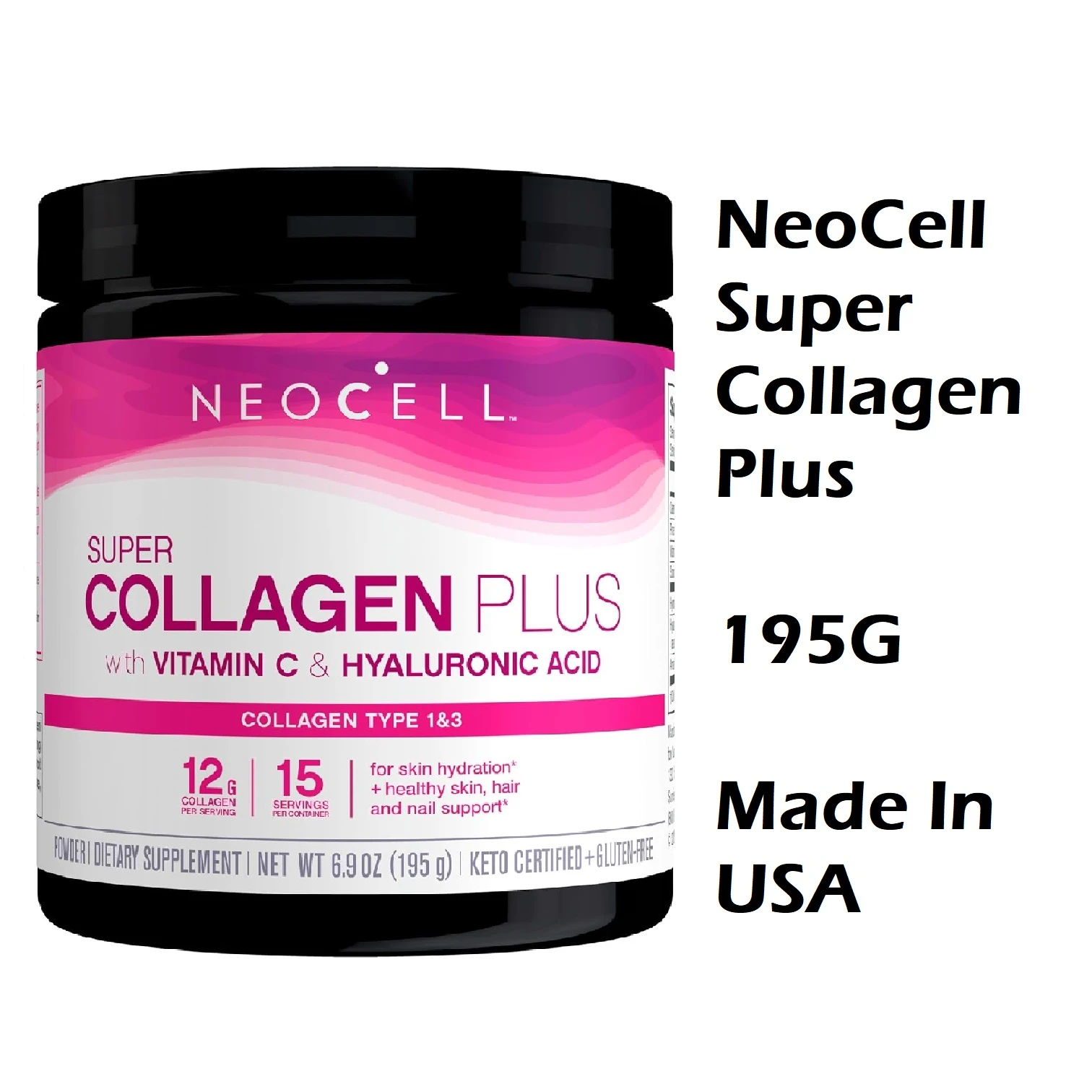 NeoCell Super Collagen Plus 195g Powder Skin Hair Nails