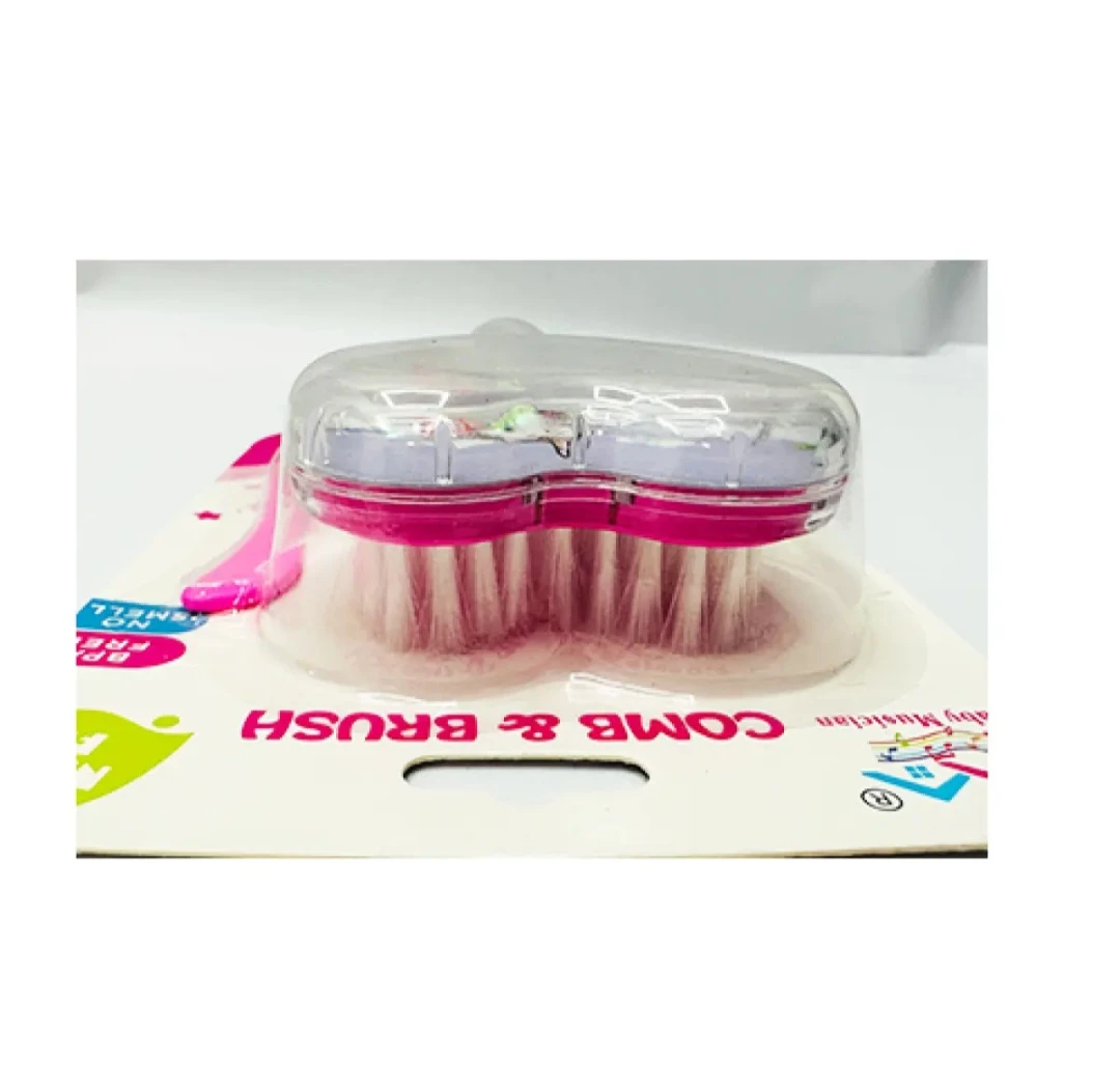 Newborn Baby Comb & Soft Brush Set - image 6