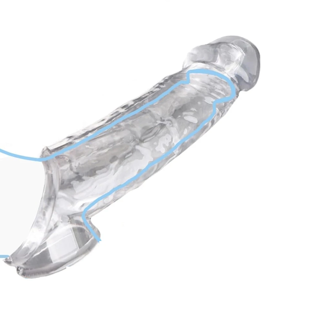 Penis Extender Sleeve 7 inch Reusable Penis Extender