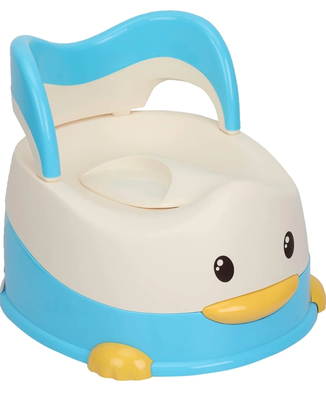 Potty Training Box with Back Rest & Covering/Closing Lid
