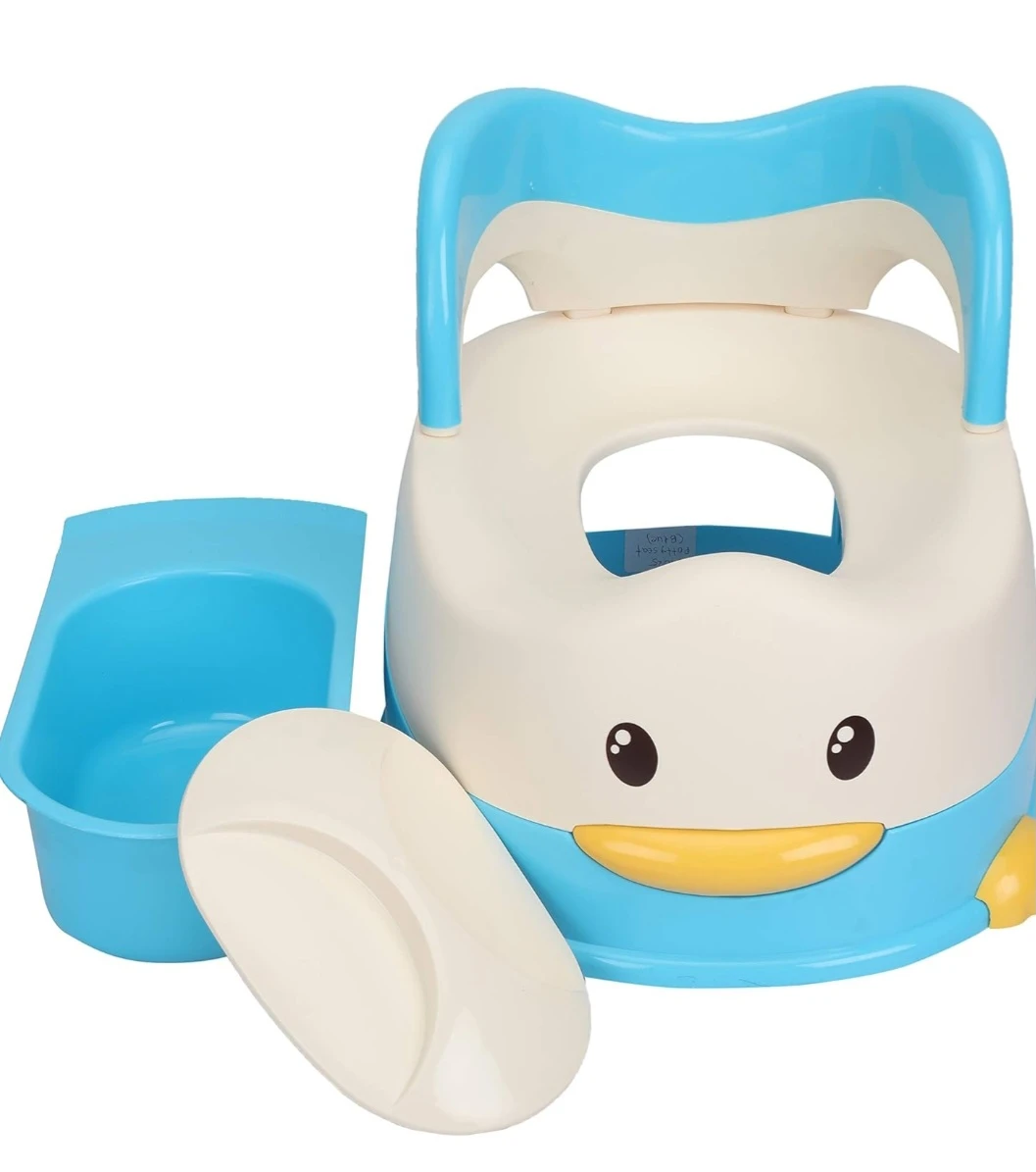 Potty Training Box with Back Rest & Covering/Closing Lid - image 6