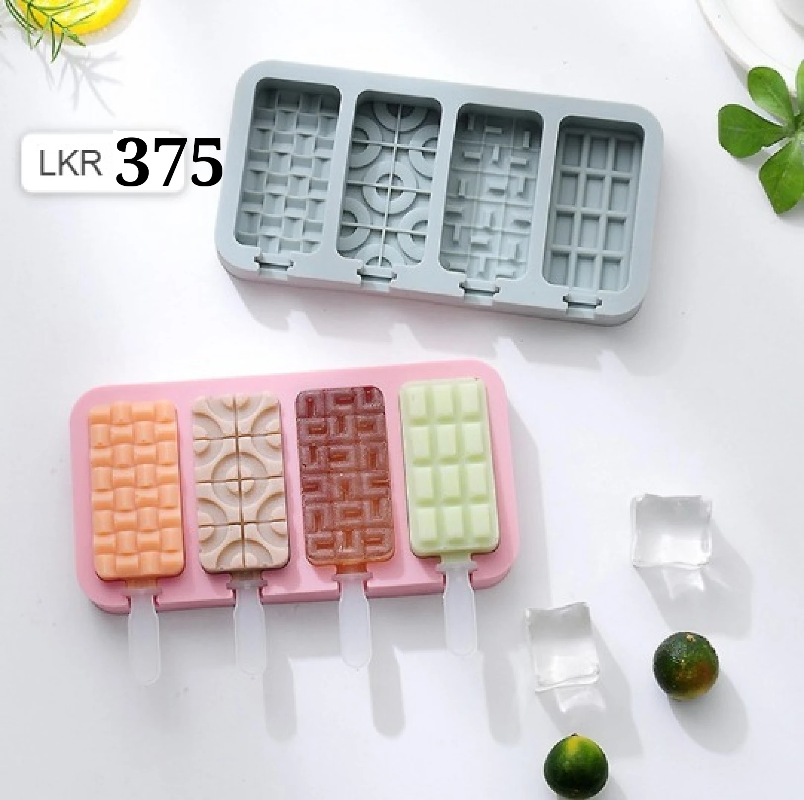 Silicone ice cream mold