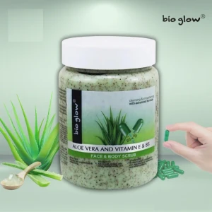 ​Bio Glow Aloe Vera & Vitamin E Face & Body Scrub 500ml