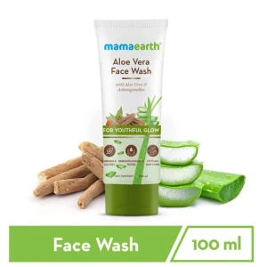 Mamaearth Face Wash 100ml Aloe Vera & Ashwagandha