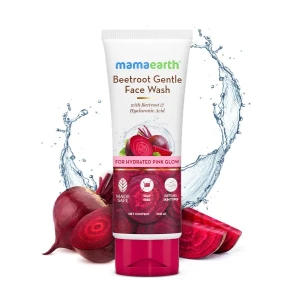 Mamaearth Beetroot Gentle Face Wash 100ml Pink Glow