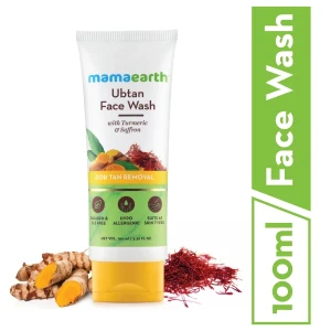 Mamaearth Ubtan Face Wash 100ml Turmeric & Saffron