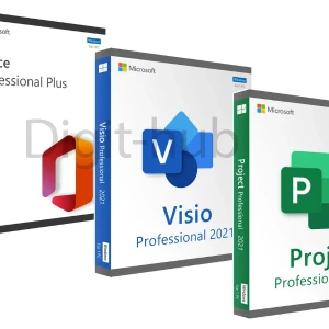 MS Office 2021 with Visio 2021 + PROJECT 2021 key