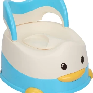 Potty Training Box with Back Rest & Covering/Closing Lid