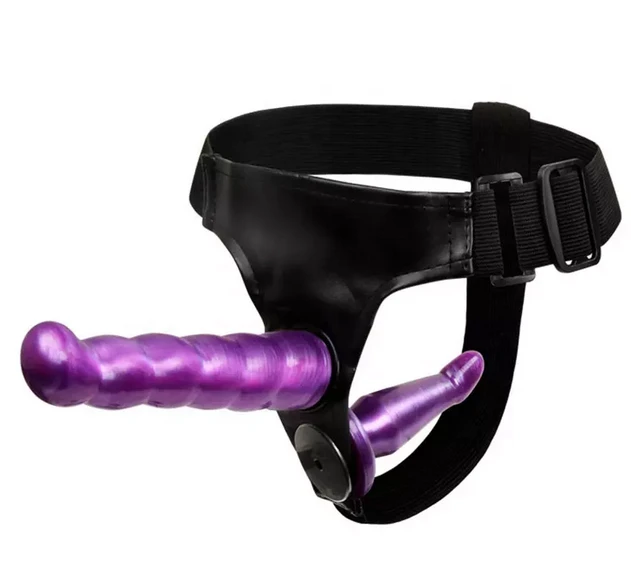 Wearable Elastic Harness Double bildo strapon - image 5