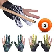 Generic Billiards Gloves: Anti-slip 3-Finger