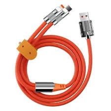 Generic 3-in-1 Fast Charging Cable Micro USB Type C 8 Pin - image 2