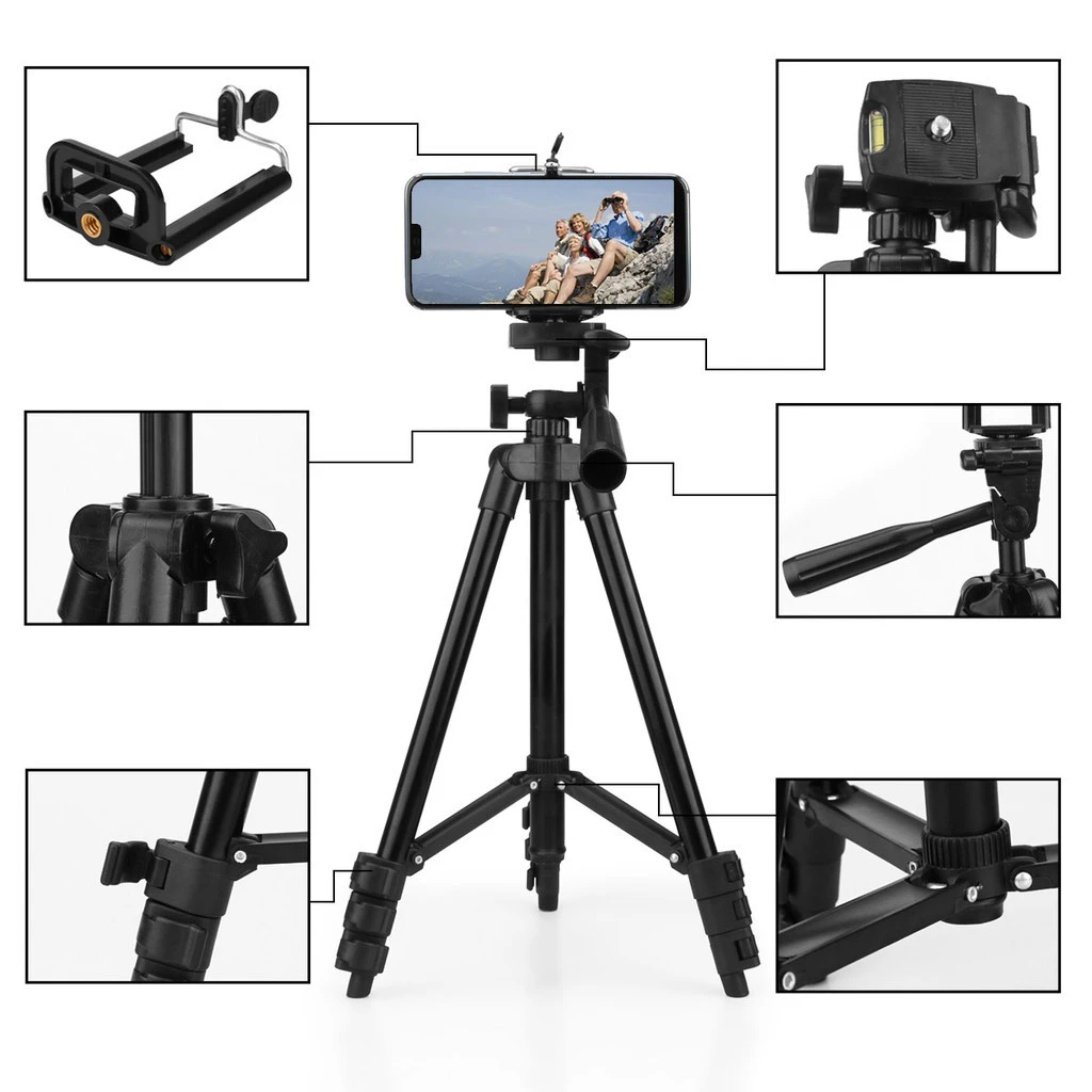 Generic 3120A Foldable Aluminum Professional Tripod - image 3
